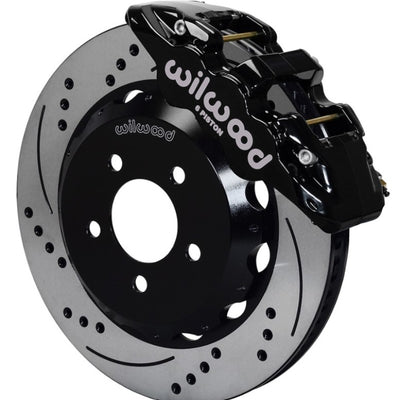 Wilwood AERO6 Front Hat Kit 14.00 Drilled 2016-Up Camaro w/Lines