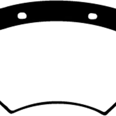 EBC 70-73 Rover Mini 1275 (10in Wheels) Greenstuff Front Brake Pads