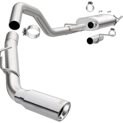 MagnaFlow CatBack 18-19 Ford Expedition V6 3.5L Gas 3in Polished Stainless Exhaust