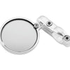 CRG Hindsight 3 in. Round Bar-End Mirror Left - Silver