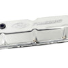 Ford Racing Embosses Logo Stamped Steel Valve Cover Chrome