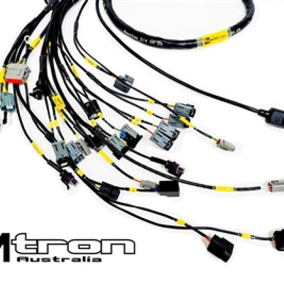 Rywire Honda K-Series (w/Emtron KV8 ECU) Eng Harness w/OBD2 Alt/EV14 Inj/AEM IAT & MAP (Adapter Req)
