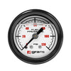 Grams Performance Universal 0-120 PSI Fuel Pressure Gauge - White Face