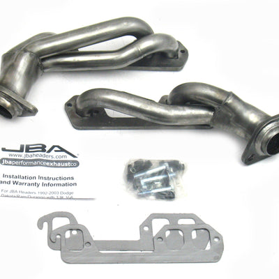 JBA 96-03 Dodge Truck 3.9L V6 1-1/2in Primary Raw 409SS Cat4Ward Header