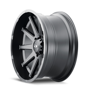 ION Type 143 20x10 / 8x165.1 BP / -19mm Offset / 125.2mm Hub Matte Black Wheel