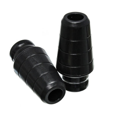 Energy Suspension 97-06 Jeep Wrangler TJ with 1 3/4 in lift Black Front Bump Stop Set (Set of 2)