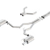 Borla S-Type Cat-Back 15-17 Ford Mustang GT 5.0L V8 MT/AT 3in pipe 4in tip