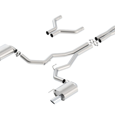 Borla S-Type Cat-Back 15-17 Ford Mustang GT 5.0L V8 MT/AT 3in pipe 4in tip