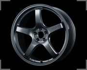 Gram Lights 57CR 19x9.5 +45 5x114.3 Gunblue II Wheel
