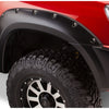 Bushwacker 12-15 Toyota Tacoma Fleetside Pocket Style Flares 4pc 73.5in Bed - Black