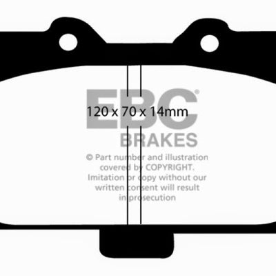 EBC brake Ultimax2 brake Pads