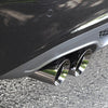 AWE Tuning Audi B8 A4 Touring Edition Exhaust - Single Side Polished Silver Tips