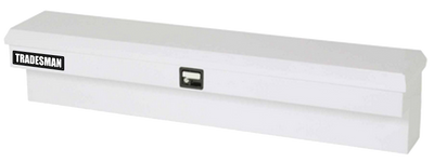 Tradesman Steel Side Bin Truck Tool Box (48in.) - White