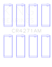 King Engine Bearings 1/95-12/09 Chrysler/ 1/02-12/06 Jeep 148CI 2.4L L4 (Size STD) Rod Bearing Set
