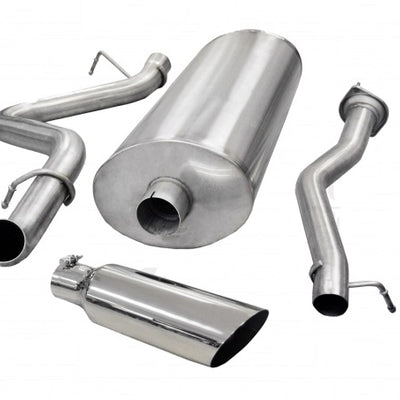Corsa 2007-2010 Chevrolet Silverado Crew Cab/Std. Bed 2500 6.0L V8 Polished Sport Cat-Back Exhaust