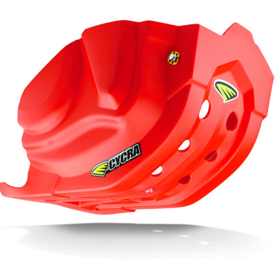 Cycra 17-20 Honda CRF450R/RX Full Combat Skid Plate - Red