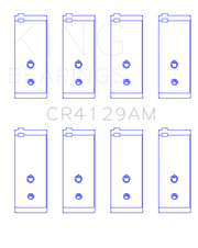 King Engine Bearings Toyota 18R/21R (Size +1.0) Connecting Rod Bearing Set