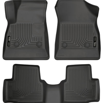 Husky Liners 2016-2017 Chevrolet Cruze WeatherBeater Combo Floor Liners - Black
