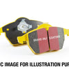EBC 2016+ Jaguar F-Pace 2.0L TD (180) Yellowstuff Front Brake Pads