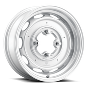 Mobelwagen MW-430S Interceptor 15x5.5in / 4x130 BP / 20mm Offset / 85.85mm Bore - Silver Wheel