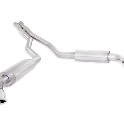 Stainless Works 2010-15 Camaro 6.2L 3in Exhaust X-Pipe Chambered Turbo Mufflers Polished Tips