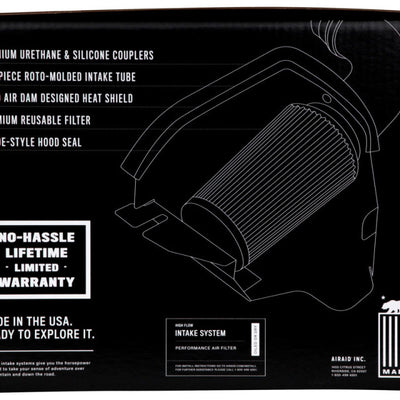 Airaid U-Build-It - GM A Body Kit w/ 4.0in Filter Adapter Passenger Side