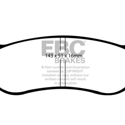 EBC 06-10 Ford Explorer 4.0 2WD Ultimax2 Rear Brake Pads