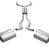 Corsa 2010-2015 Chevrolet Camaro Coupe SS 6.2L V8 Auto Polished Sport Cat-Back + XO Exhaust