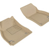 3D MAXpider 2011-2017 Buick Regal Kagu 1st Row Floormat - Tan