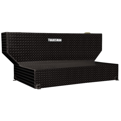 Tradesman Aluminum L-Shape Liquid Storage Tank (101 Gallon Capacity) - Black