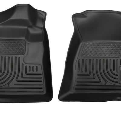 Husky Liners 2012.5 Ford SuperDuty/F-250/F-350 Regular Cab WeatherBeater Black Floor Liners