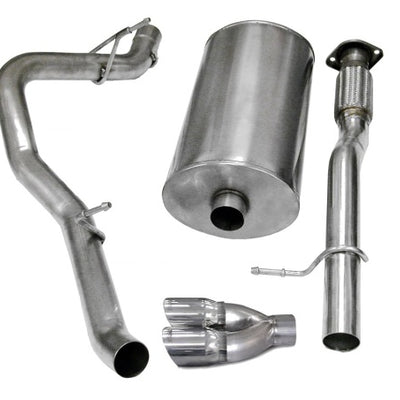 Corsa 2007-2008 Chevrolet Suburban 1500 5.3L V8 Polished Sport Cat-Back Exhaust