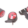 Innovative 90-93 Integra B-Series Black Steel Mounts 75A Bushings (Auto Trans Hydro)