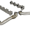 aFe 01-04 GM V8-6.6L LB7 Twisted Steel Manifold w/ Up Pipe