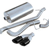 Corsa 2001-2006 Chevrolet Tahoe 5.3L V8 3in Cat-Back Single Side w Twin 4in Black Pro-Series Tips