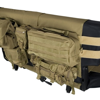 Rugged Ridge Rear Cargo Seat Cover Tan 87-06 Jeep CJ / Jeep Wrangler
