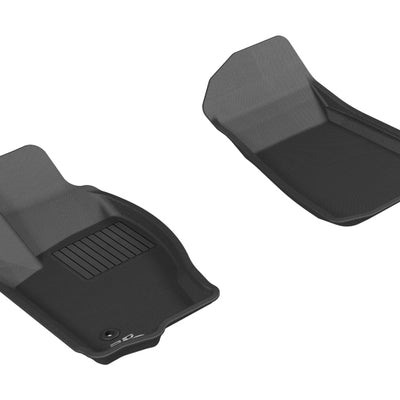 3D MAXpider 2006-2010 Jeep Commander Kagu 1st Row Floormat - Black