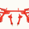 BMR 93-02 F-Body K-Member w/ Turbo SBC/BBC Motor Mounts and Pinto Mounts - Red