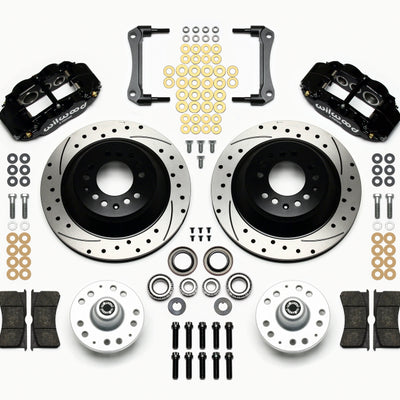 Wilwood Narrow Superlite 6R Front Hub & 1PC Rtr Kit 12.88in Drilled 70-78 Camaro