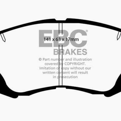 EBC 92-96 Lexus ES300 3.0 Redstuff Front Brake Pads