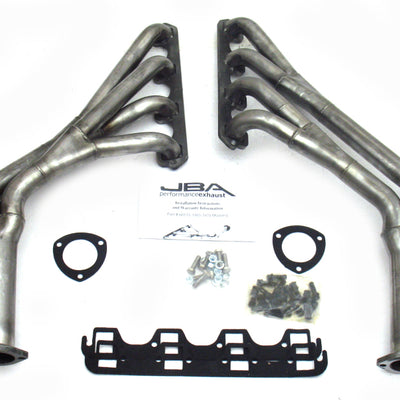 JBA 65-70 Ford Mustang 260-302 SBF 1-1/2in-1-3/4in Primary Raw 409 Tri Y Header