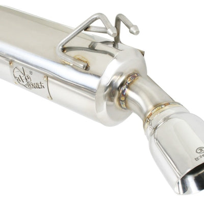 aFe Takeda Exhaust 304SS Dual Cat-Back w/ Polished Tips 08-13 Mitsubishi Lancer Evo X L4 2.0L Turbo