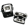 S&S Cycle 84-99 BT Performance Replacement Low Compression 82cc Cylinder Heads - Wrinkle Black