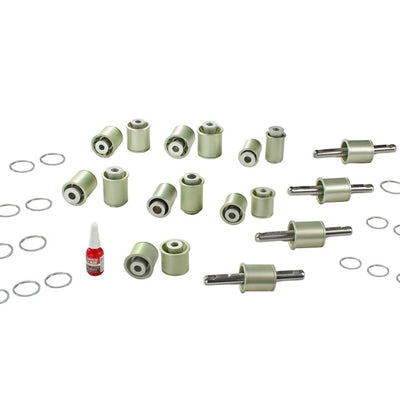 aFe Control PFADT Steel Frame Solid Spherical Control Arm Bearings Set; Chevy Corvette C5 / C6 97-13