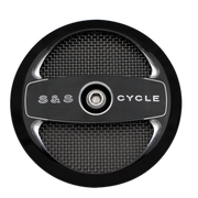 S&S Cycle Air 1 Air Cleaner Cover - Gloss Black
