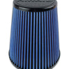 Airaid Universal Air Filter - Cone 4 x 7 x 4 5/8 x 7 w/ Short Flange - Blue SynthaMax