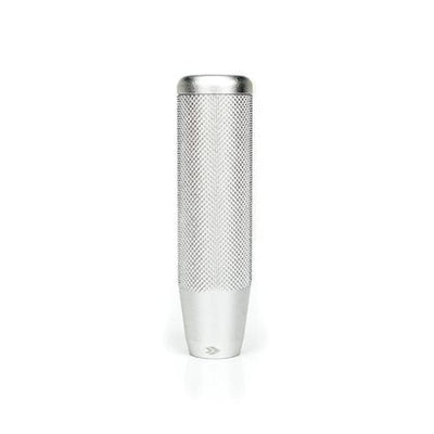 NRG Shift Knob Knurl Hidden Gem Short Silver