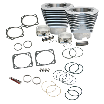 S&S Cycle 84-99 BT 84-99 BT 4 1/8in Bore Cylinder Kit For S&S V111 Engine - Natural