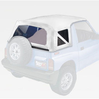 Rugged Ridge XHD S-Top White Denim 88-94 Sidekicks/Geo Trackers