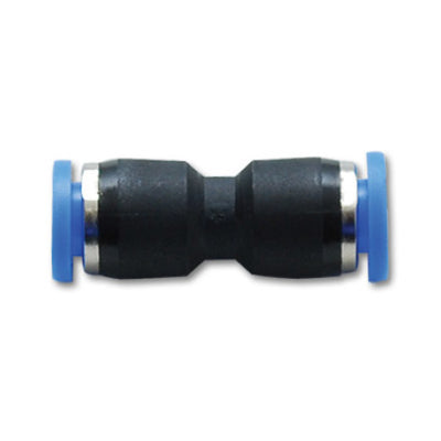 Vibrant Union Straight Pneumatic Vacuum Fitting - for use with 1/4in (6mm) OD tubing